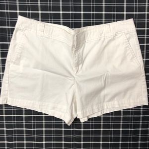 New York & Company white shorts.
